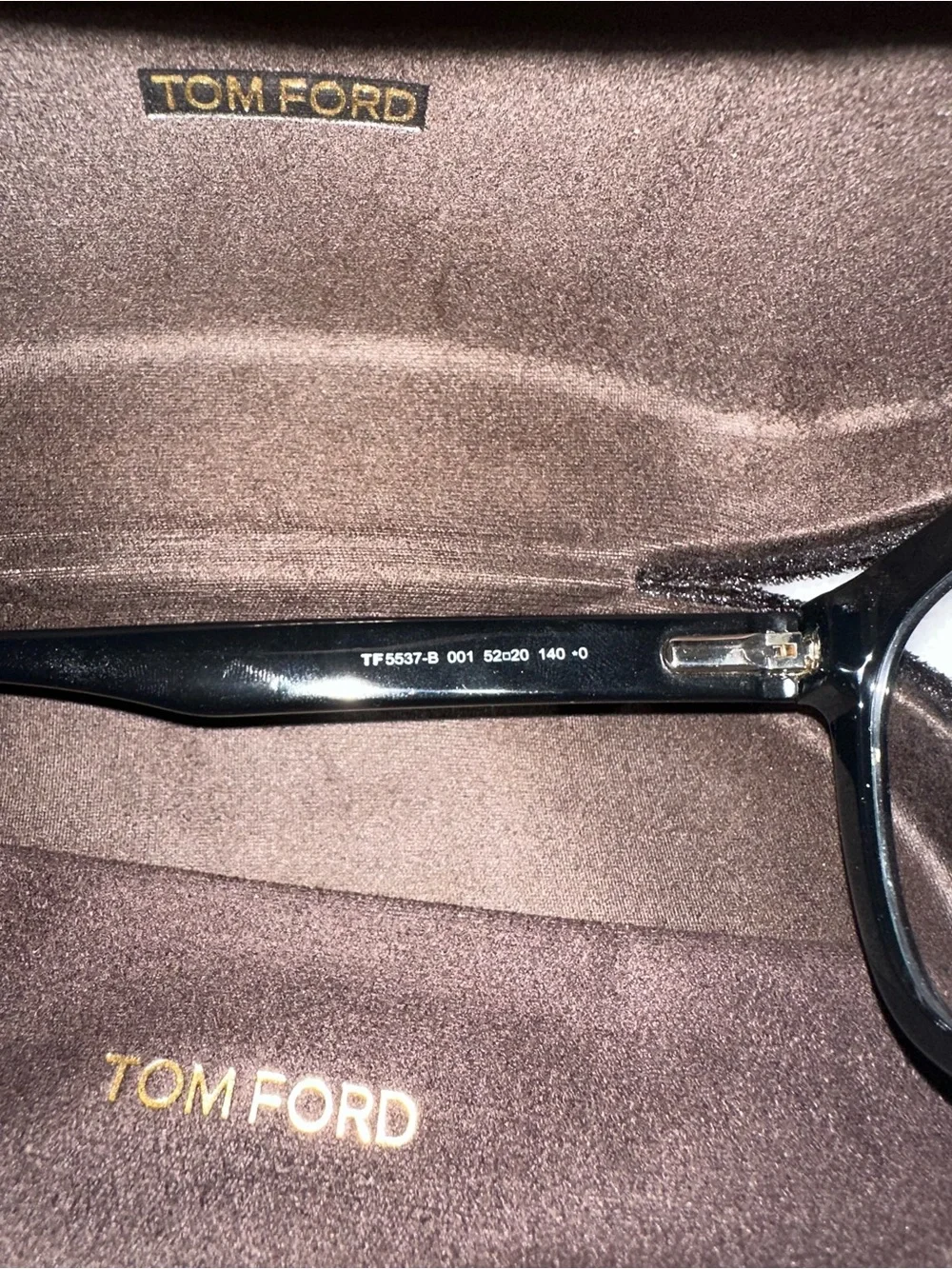 Tom Ford Black Square Sunglasses